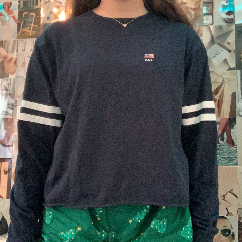 long sleeve brandy melville top